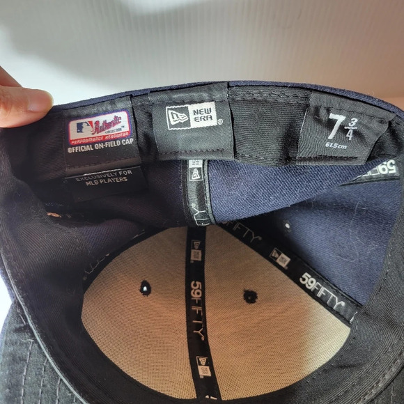 ❤️ 3 for $35 New Era Seattle Mariners baseball cap hat blue size 7 3/4 - Picture 6 of 7